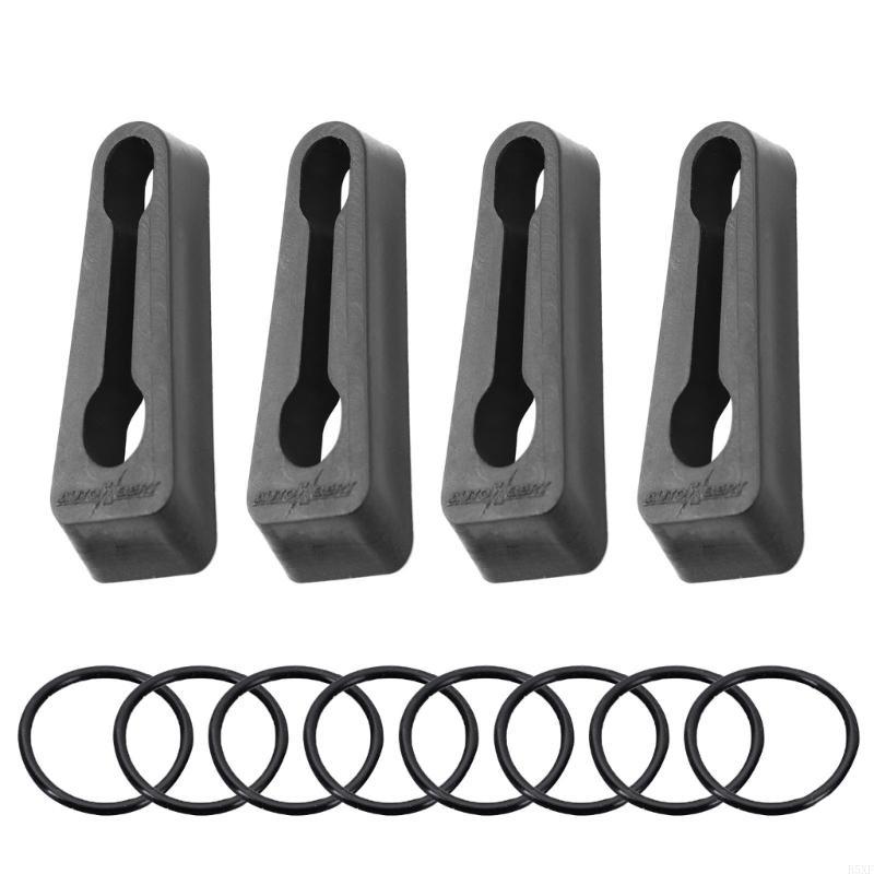 2025 New Car Door Lock Silencers Cushions Auto Lock Buffer Pads Soundproofing Door Lock Dampers Vehicle Accessories for Car