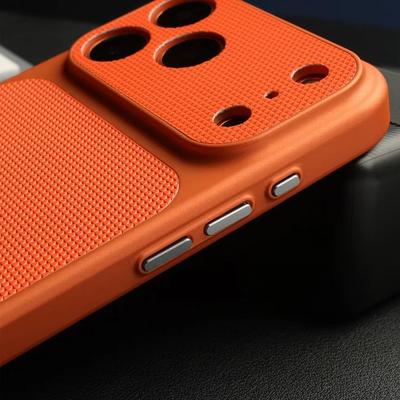 Vintage Leder Diamantstruktur Hülle für iPhone 17 Air 17 16 15 14 13 12 Pro Max 17Pro Retro Stoßfest PC Beschichtung Rüstung Abdeckung