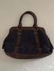 Bolso Tote Estilo Universitario de Lunares Retro para Mujer, Moderno y Versátil, Maletín de Gran Capacidad para Llevar en la Mano para el Trabajo