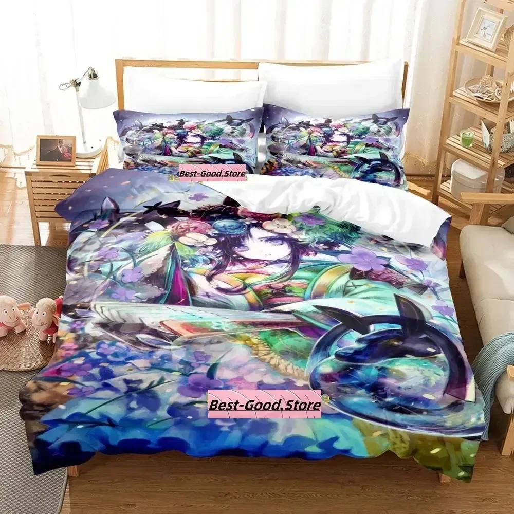 

New Game Lord of Vermilion Beding Set Single Twin Ful Quen King-Sized Dimensionsd Dimensions Bed Linen Set Adult People Kid Bedrom Duvetcover Sets 100*200cm Single