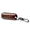New Baojun 310/510/560/630/730 Genuine Leather Car Key Case with Keychain