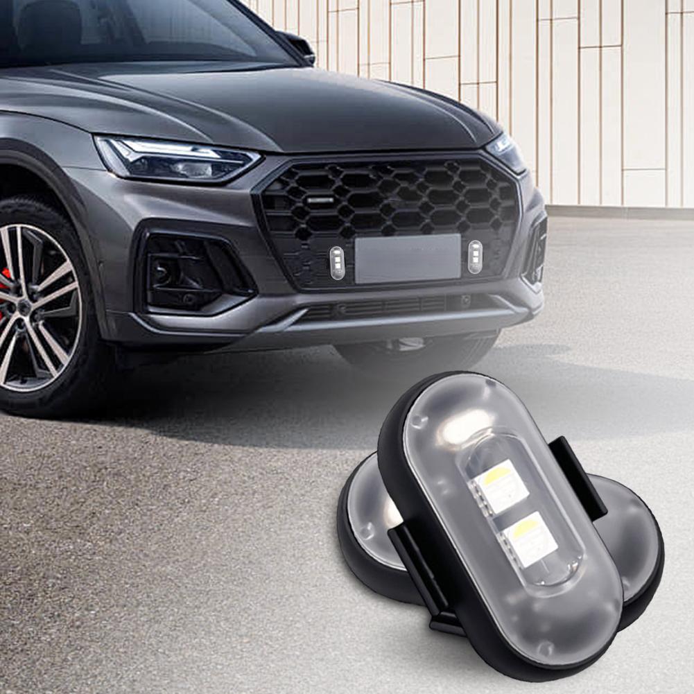 Wireless LED Strobe Lights IP65 Waterproof Car Decor Atmosphere Light Rechargeable for Car Drone Truck Motorcycle Aircraft Bike