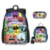 Poppy Playtime3 Animali dell'Orrore Sorridenti Creature Sorridenti Zaino a Tre Pezzi