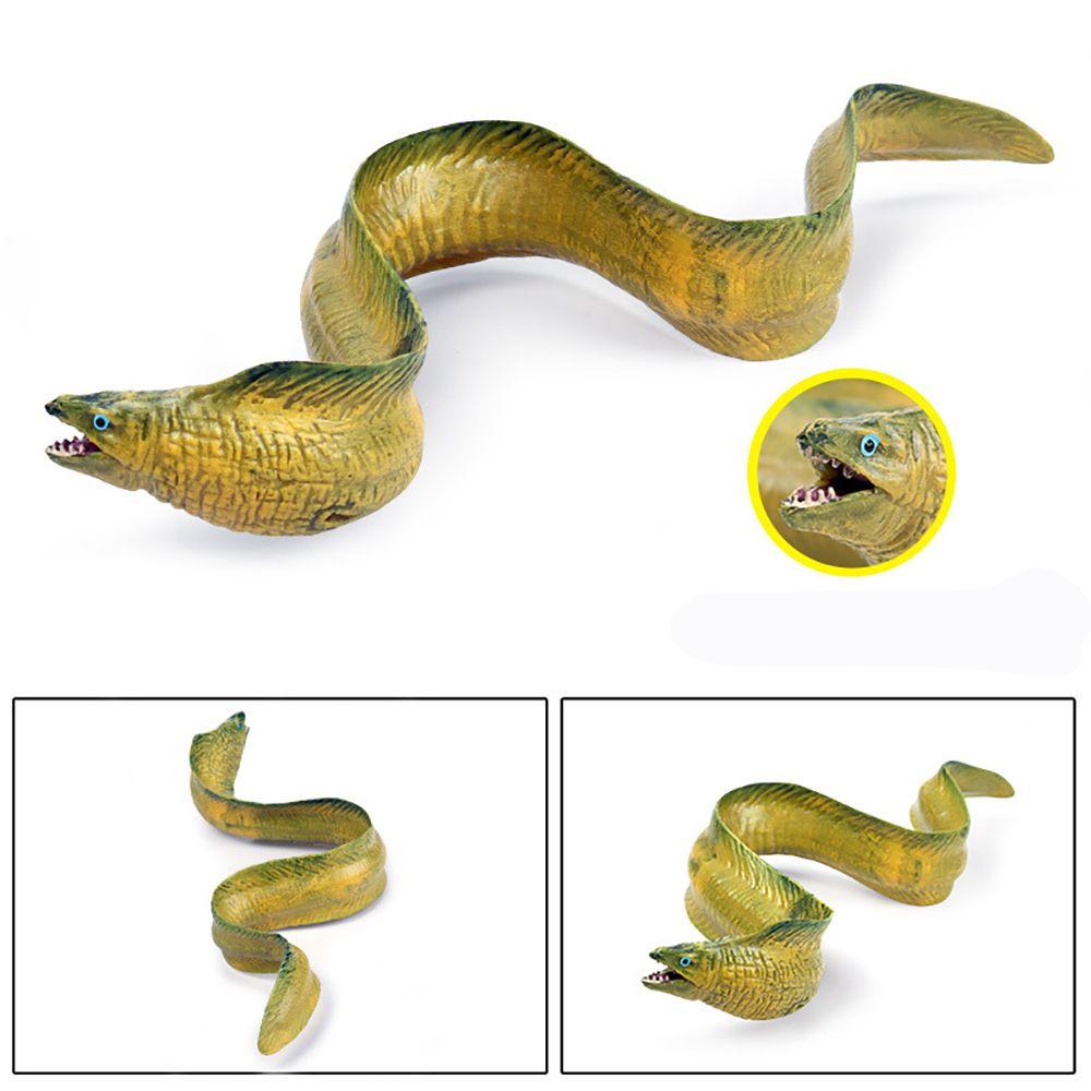 Toy Early Learning Marine Organism Electric Eel Figurines Moray Eel Model Simulation Sealife