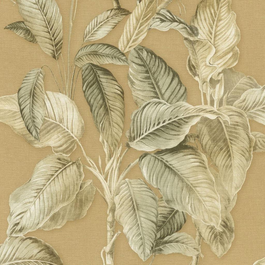 Rasch Boho Palm Leaf Vinyl Wallpaper