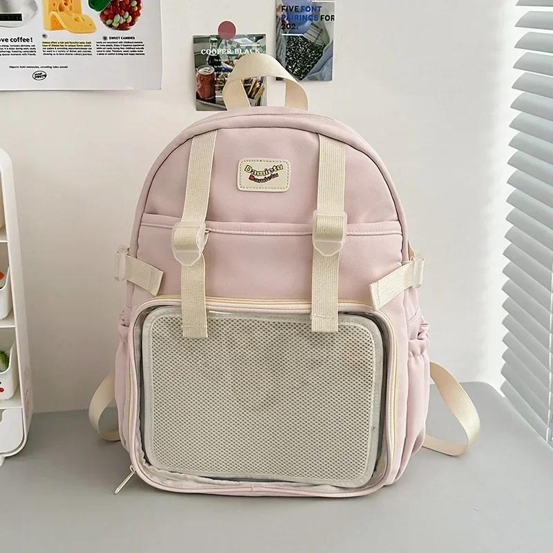 High Capacity Ita Mochila Students Backpack Sweet Cute Original Bag Daily Using Mochilas Mujer Commute All-match Bags for Woman