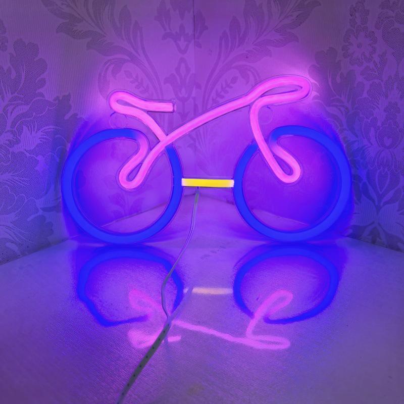 LED Neon Decorative Lights: Cloud, Lightning, Musical Notes, Moon, Bat