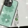 Nuova Custodia Creativa Verde Trendy a Stelle Onde Punti Quadrifoglio per iPhone17Air 16 15 14 13 12Pro Max 11Plus Copertura Opaca Antiurto
