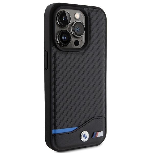Bmw Bmhcp15L22Nbck Iphone 15 Pro 6.1Czarny/Black Leather Carbon