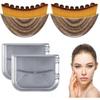 2er-Pack Lymphatisches Kontur Gesichts Pinsel, Lymphdrainage & Kontur Gesichts Massage Pinsel Set für Gua Sha, Schwellungsreduktion, Strahlende Haut, Sanft Täglich