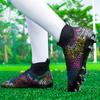 Football Shoes High Quality Large Size High Elastic Sock Mouth Artificial Turf Spikes Football Training Boots Kids Football Boots