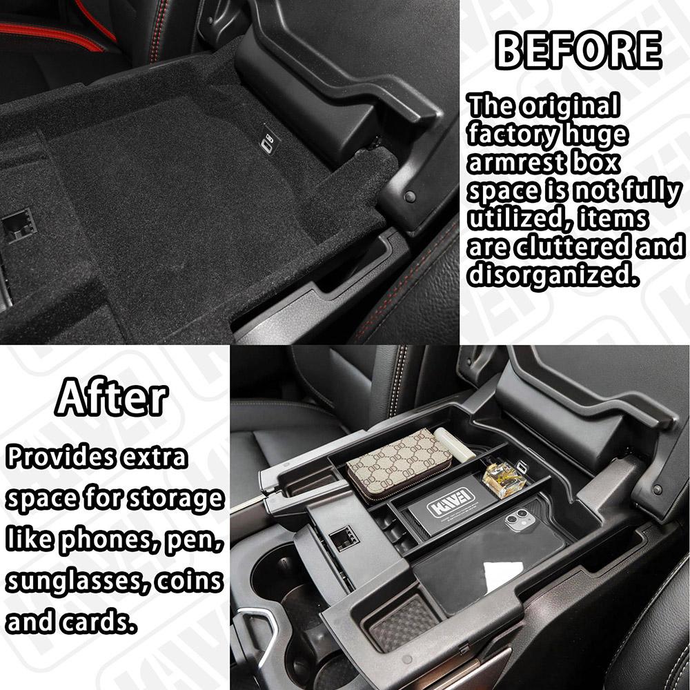Center Console Organizer for Dodge RAM 1500 2500 3500 2025 2025 2025 2025 2020 2019 Armrest Box Insert Tray Interior Accessories