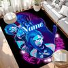 Custom Name Personalized Jinx Print Carpet, Versatile Home Decor Rug, for Playroom, Apartment, Balcony, Entryway, Hallway Gift