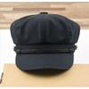 New Octagonal Hat, Canvas Cotton Painter Hat, Retro Casual Fashion Milliner Hat, Small Head Circumference Hat