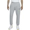 Nike Logo Embroidered Knit Joggers with Drawstring Closure Men Bottoms Grey DD4677-063