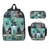 Shawn Mendes Kids Backpack Lunch Box Pen Bags for Boys Girls Backpacks Kawaii Schoolbag Bookbag Set