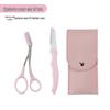 Eyebrow Grooming Tool Set: Safe Blade Razor, Anti-scratch Scissors, Brush, Comb & Trimmer