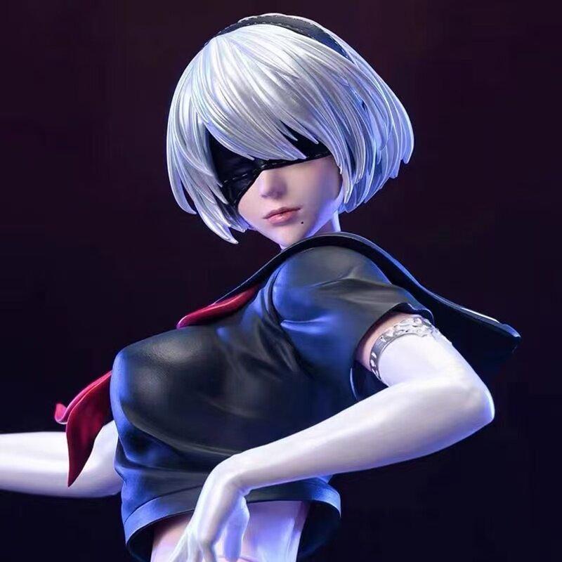 2B Little Sister [High Quality Version] Neil Mechanical Era Anime GK Model Handmade Trendy Play Ornament Gift Periphery