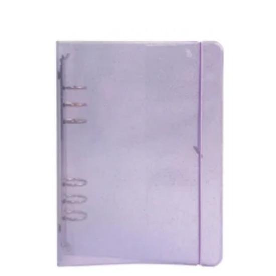 Glittery Jelly Color A5 Binder Po Collect Book&Journal Bonds Notebook Agenda Organizer Planner School Stationery