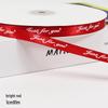 1cm Englische Satinband für DIY-Bouquet, Blumendekoration, Geschenkkorb-Binden und Verpackung.