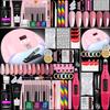 6-Color Nail Extension Gel Set Nail Lamp Nail Drill Dotting Pen Nail Art Tools Complete Kit