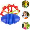 Kids Outdoor Catch Ball Toy Parent Child Toss and Catch Game Elastic Rope Flying Ball Interactive Sports Toy for Boys Girls