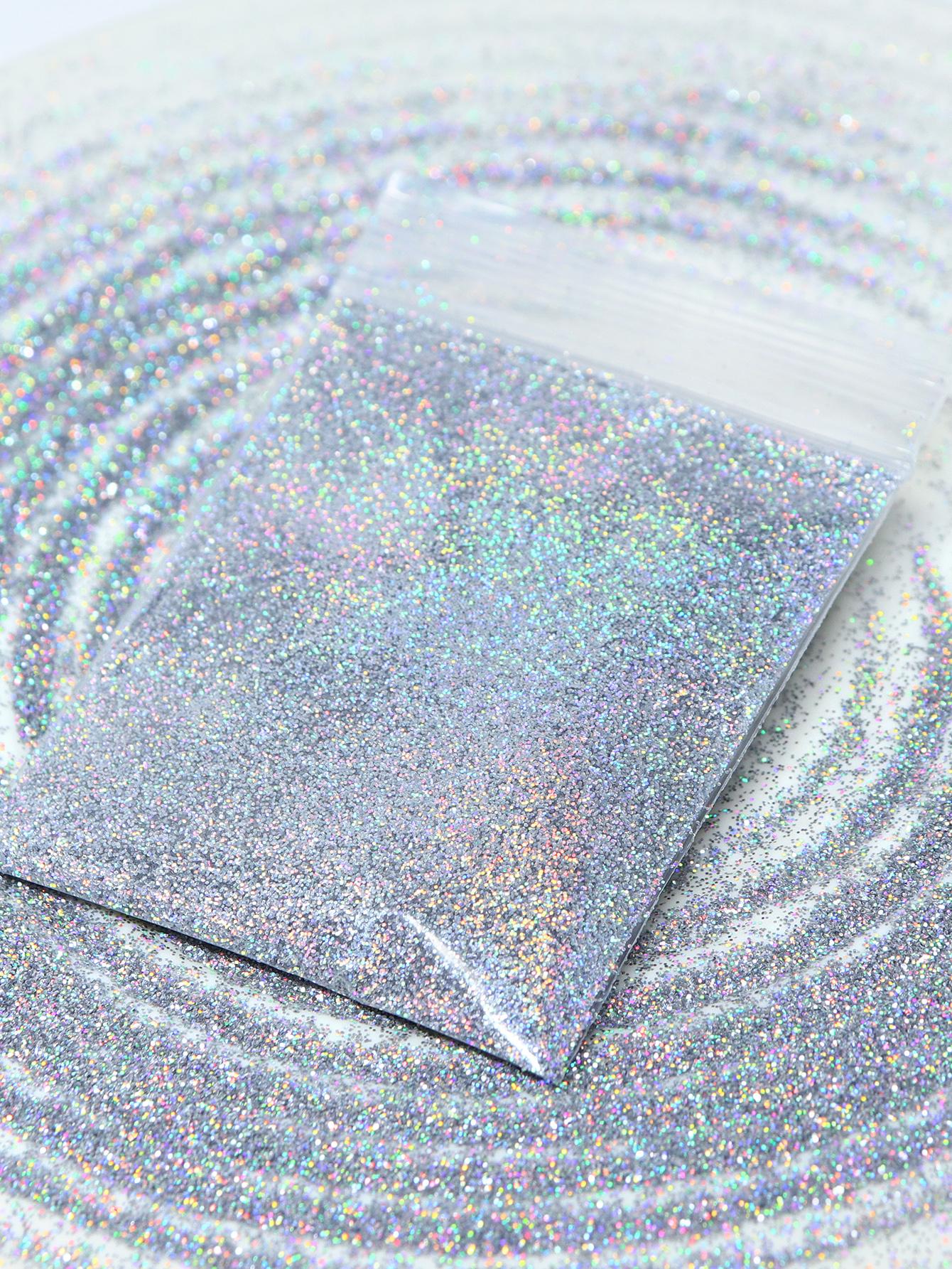 

10 г/пакет, голографический блеск для ногтей, лазерный 0,2 мм, цвет, тонкое блестящее украшение для ногтей для гелевого дизайна ногтей «сделай сам»,