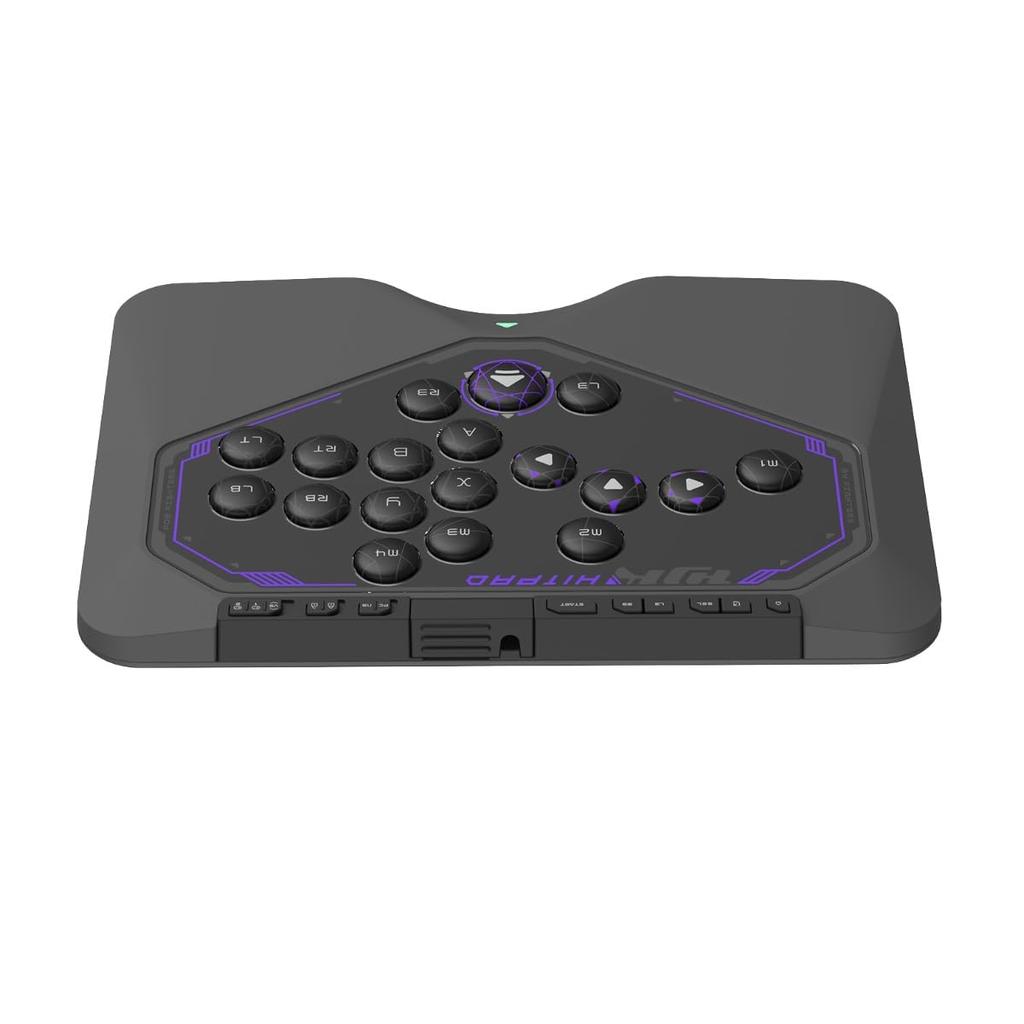 HJKGAMING HJK HITPAD Classic black Hitpad Leverless Controller Arcade Controller Slim Ergonomic Function Arcade Controller Japanese Authorized