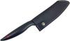 Sumikama Kasumi Titanium Coated Knife Case for Santoku Knife Blade Length 18cm Made In Japan Comes with a Hook To Prevent Popping Out Genuine Cow