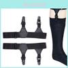 Leg Ring Jk Socks Women Mid Sock Clip With Metal Clasp For Casual Wear