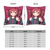 Pearto Kasane Teto Pillow Case  Soft Pillow Cover Morden Cushion Cover For Office Car Home Decor