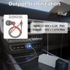 Mini Cigarette Lighter Adapter USB C 3 in 1 Starlink Mini Voltage Step Up Cord 36V 1.67A Output 12V-36V Input 18 AWG