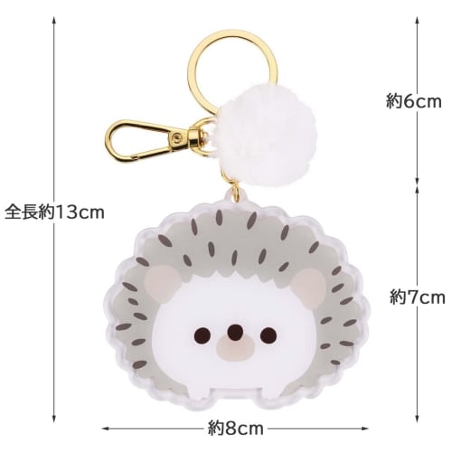 Skater Acrylic Keychain Pompon's Mouse ZACK1-A