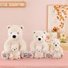 Polar Bear Plush Toy With Soft Pp Cotton Filling For Kids And Gift Giving