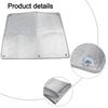 Aluminiumfolie Fenster Sonnenschutzfolie Doppelseitige Isolierfolie Haus Sonnenschutzschutz Mit Saugnapf UV-Schutz Sonnenschutz