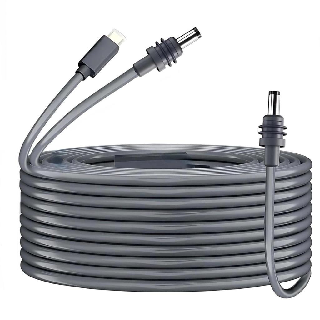 Mini Cable, Starlink Mini USB C To DC Power Cable Cord, DC To DC Power Cable, 2 In 1 USB Type C and DC Input, Compatible with 65W+ PD Power, IP68