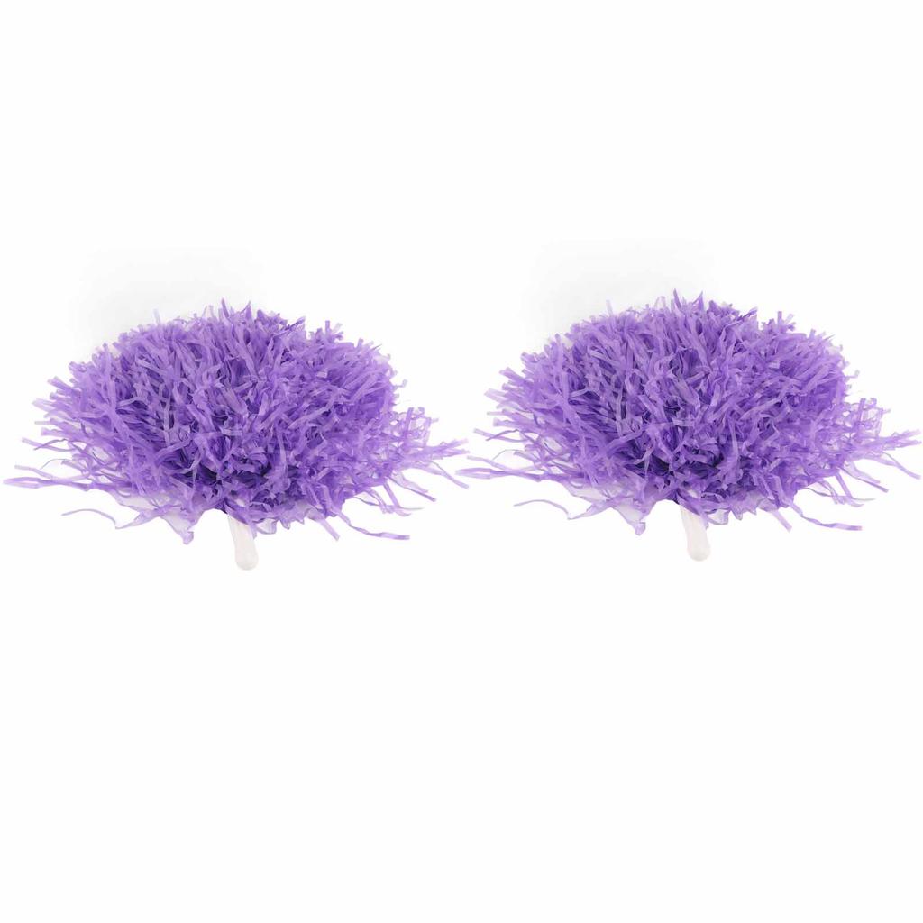 Cheerleader Pom Poms Squad Cheer Sport Party Dance Accessori utili (arancia)