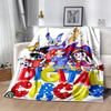 Digital Circus Blanket Durable Comfort Great for Seaside Couch Livingroom for All Seasons Modern Ideal Gift for Friends Family Couples Picnic