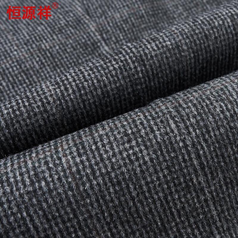 Men's Double-Faced Wool Blend Mid-Length Coat with Detachable Down Liner