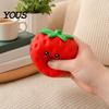 Strawberry Stress Relief Toy Cartoon Toy, Giant Squeeze Fake Reducer Fruit Sensory Fidget for Home Office School Hand