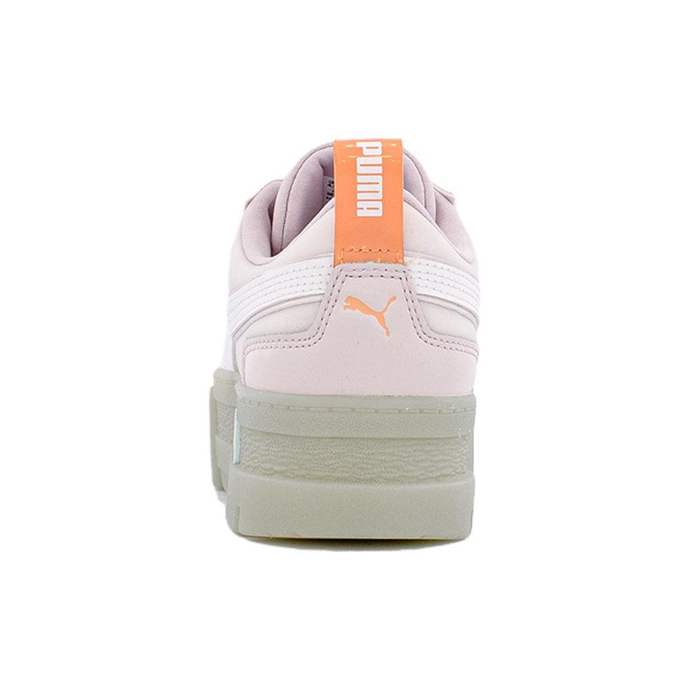 Puma Mayze Platform Sneakers Women Sneakers White Purple 387452-01