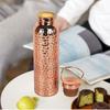 Portable Electroplated Copper Water Bottle 304 Stainless Steel Sports Water Bottle  Outdoor Sports