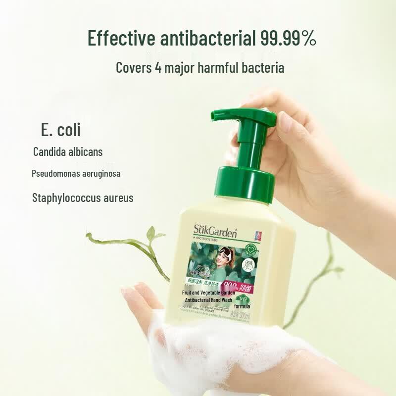 Veggie Garden 99.9% Anti-Bacterial Scented Foaming Hand Wash (3x300ml)