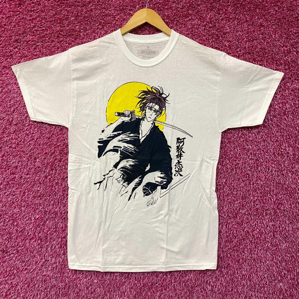 Bleach Renji Abarai Sol Anime 100% Bomull T-shirt Herr T-shirts Topp