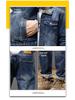 Traje Informal de Mezclilla para Hombre Otoño 2025 - Atractivo y Versátil, Conjunto Azul Completo con Etiqueta