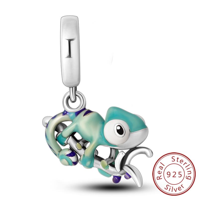 S Copper Charms Beads Pendant Elephant Cat Dog Animal Beads Fit Original Bracelet Charms Women Jewelry