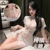 Domila's New Erotic Underwear Sexy Classical Cheongsam Pajamas Seduce Passion Bed Shame Pure Desire Robe