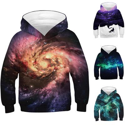 Rainbow Fox Unisex Kids Cotton Fleeces Fashion Long Sweater