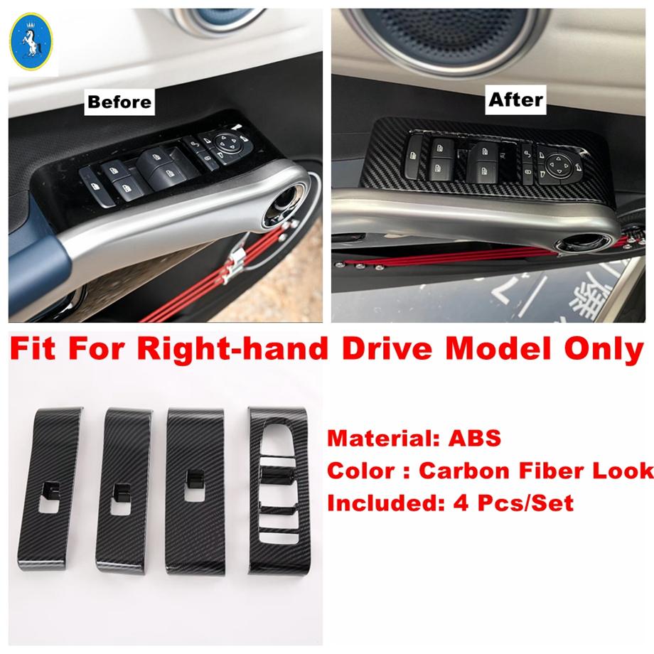 Carbon Fiber Door Speaker / Dashboard Air Vent / Shift Gear Panel Cover Trim For BYD Atto 3 Yuan Plus  - 2024 Auto Interior