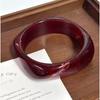Retro Macaron Color Bangle: Stylish Women's Fashion Bracelet with Unique Niche Design